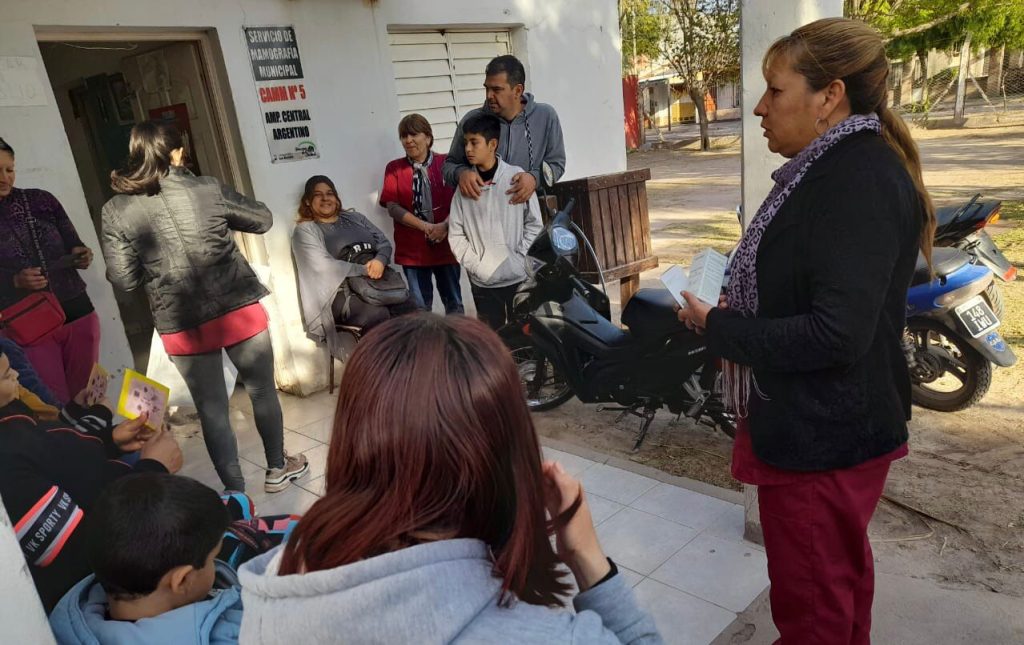 El CAMM Nº5  del barrio Central Argentino realizó un taller de prevención de pediculosis