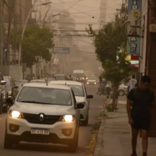 Viento y tierra llegaron a la Madre de Ciudades