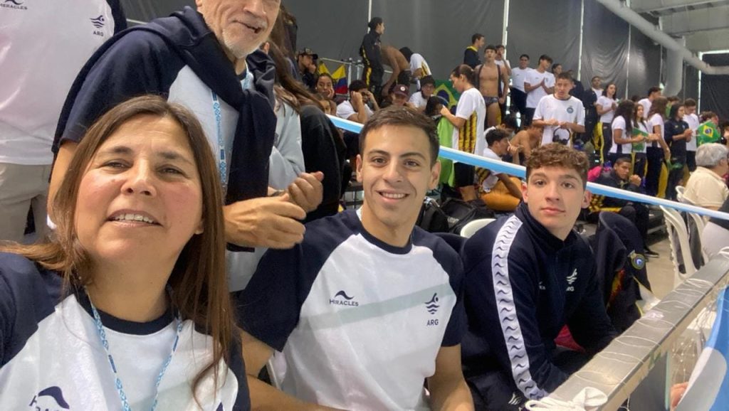 Matías Sosa González se clasificó a la final del Sudamericano de Natación