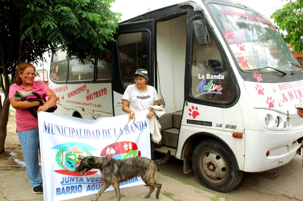 La comuna realizó un nuevo operativo de castraciones de mascotas en el barrio Agua y Energía 