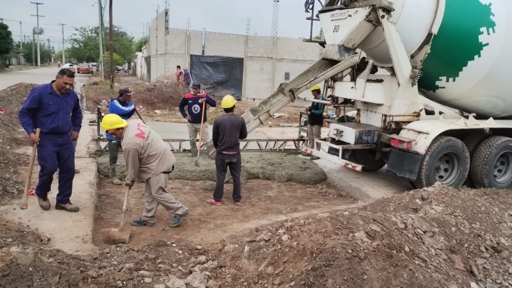 Avanzan las obras de infraestructura en las calles de la ciudad de La Banda  
