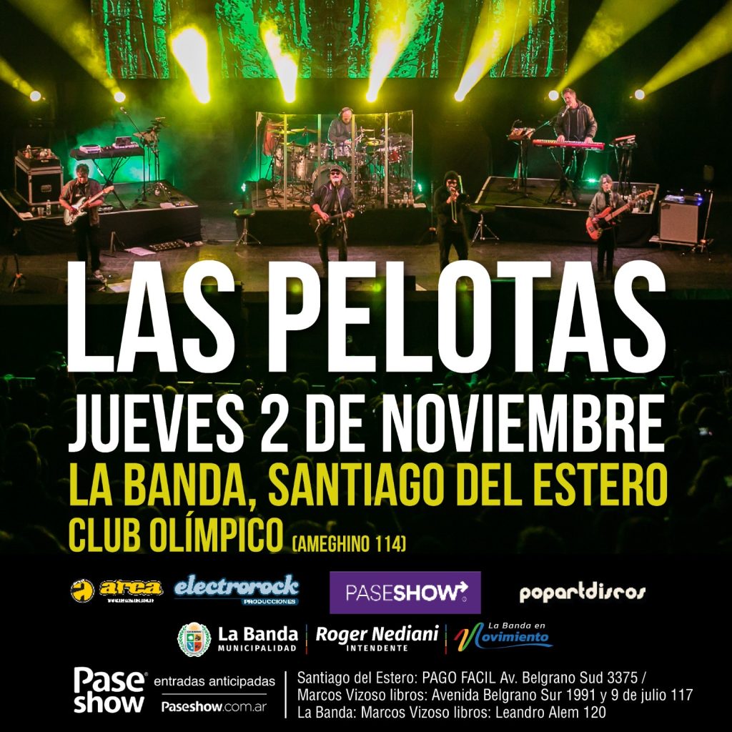 La Banda se prepara para un show épico de «Las Pelotas» en el Club Ciclista Olímpico