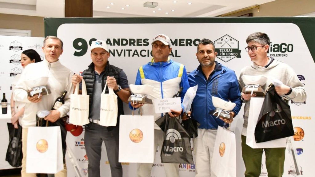 Se disputó en el Termas Golf Club el PRO AM 9° edición del Torneo Andrés Romero Invitation