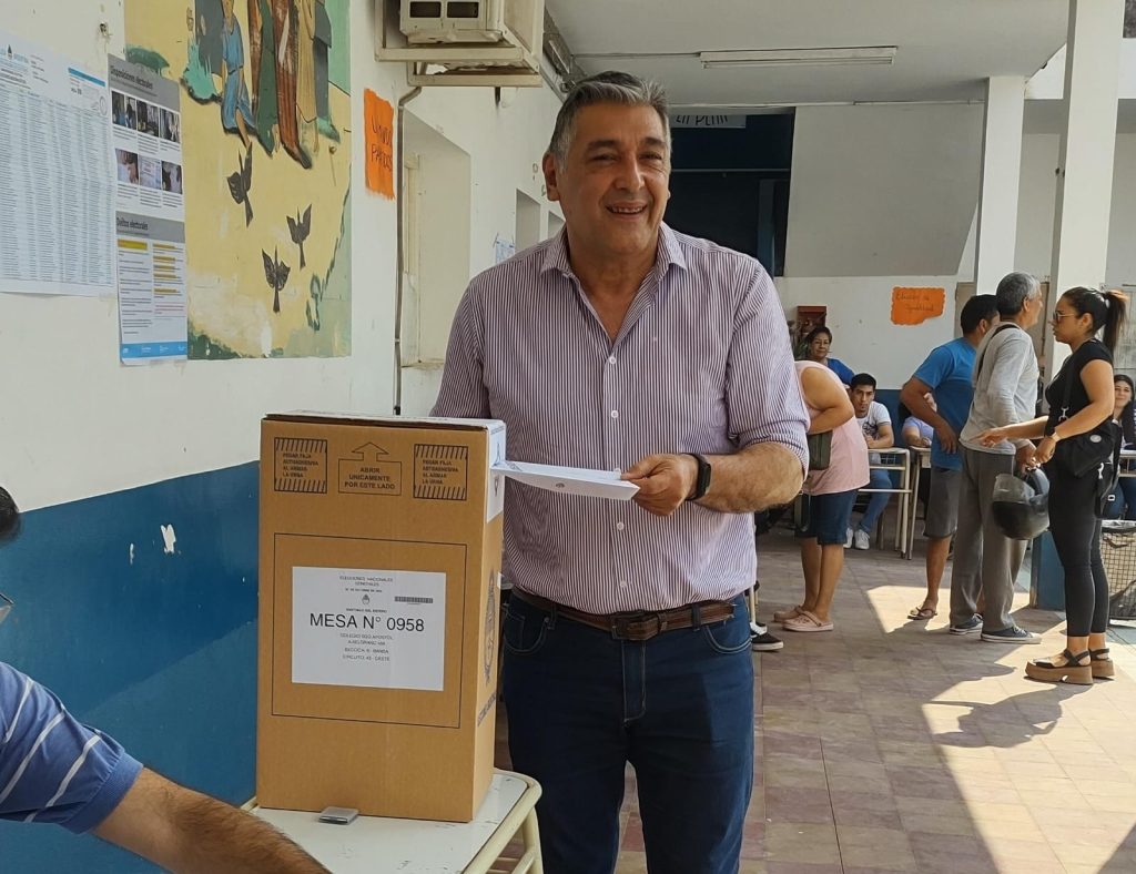 Nediani votó y destacó la importancia de esta jornada electoral