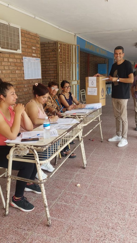 El viceintendente bandeño convocó a votar pensando en un futuro mejor para todos