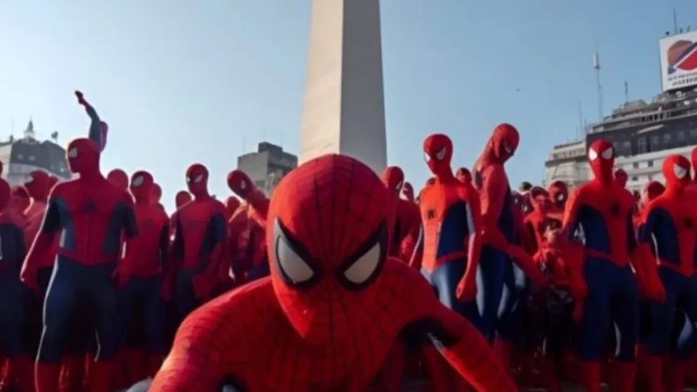 Spider-Man: miles de fanáticos del superhéroe buscarán romper un récord en el Obelisco