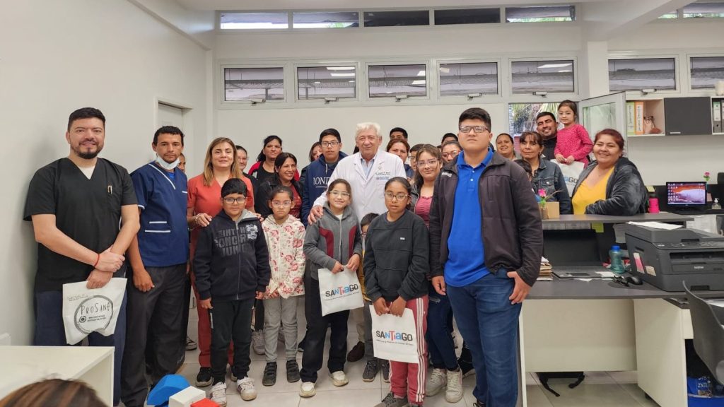 Niños y niñas del Interior fueron beneficiados con la entrega de anteojos de receta