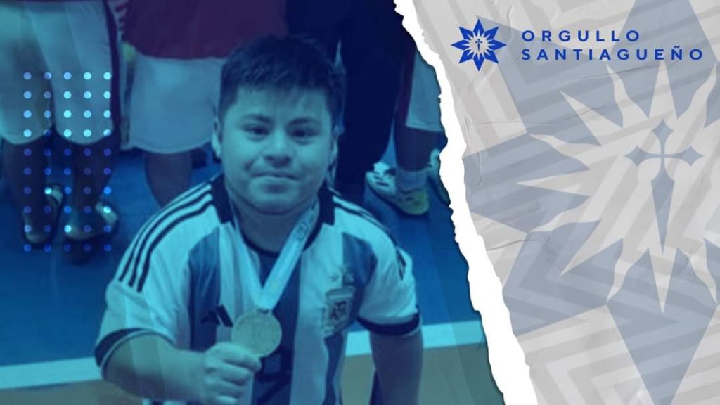 Orgullo santiagueño: Daniel Sierra, campeón mundial en fútbol de talla baja