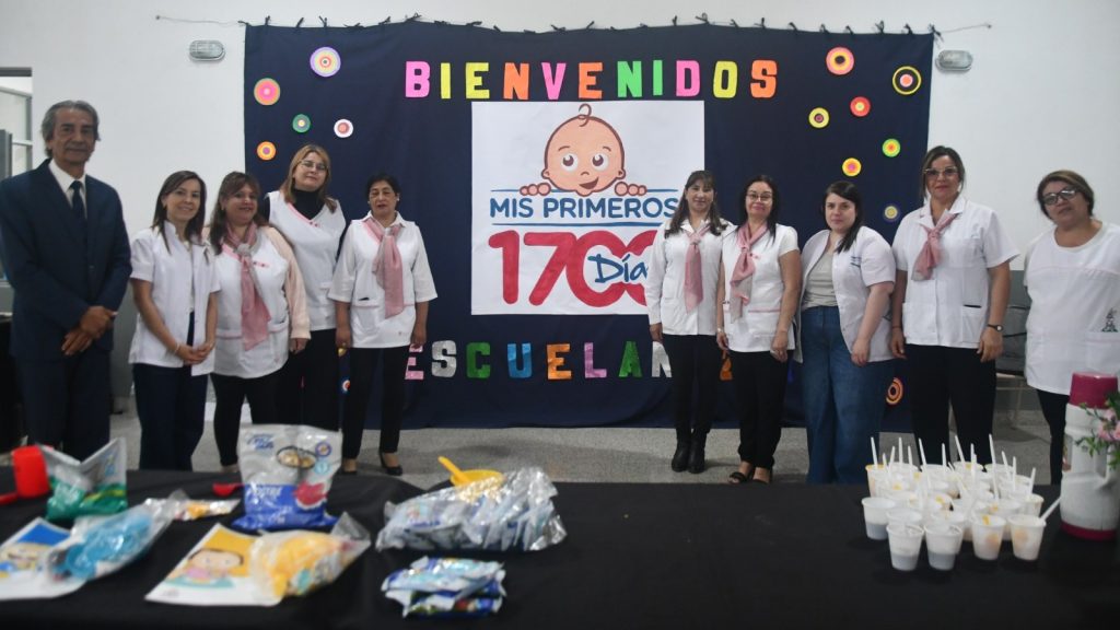 Lanzaron el Programa “Mis Primeros 1.700 Días” en la Escuela N° 1.249 del barrio Belén de ciudad Capital