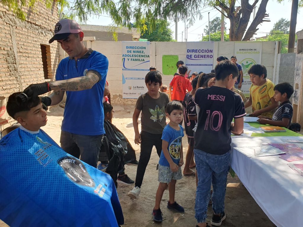 El barrio Independencia fue escenario del operativo «Tu barrio, tus derechos»