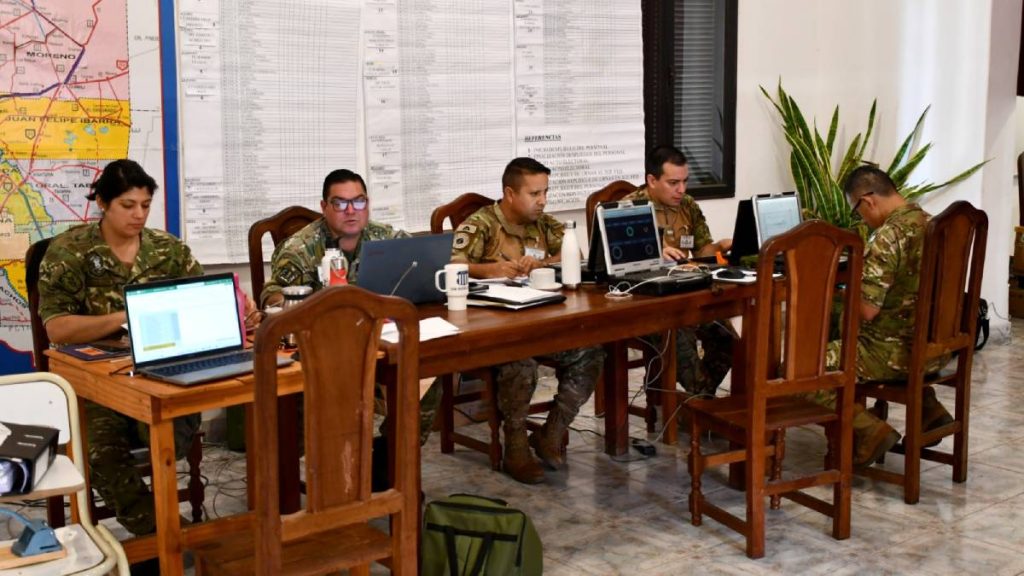 Autoridades del Comando Electoral brindaron detalles del operativo para los comicios del domingo