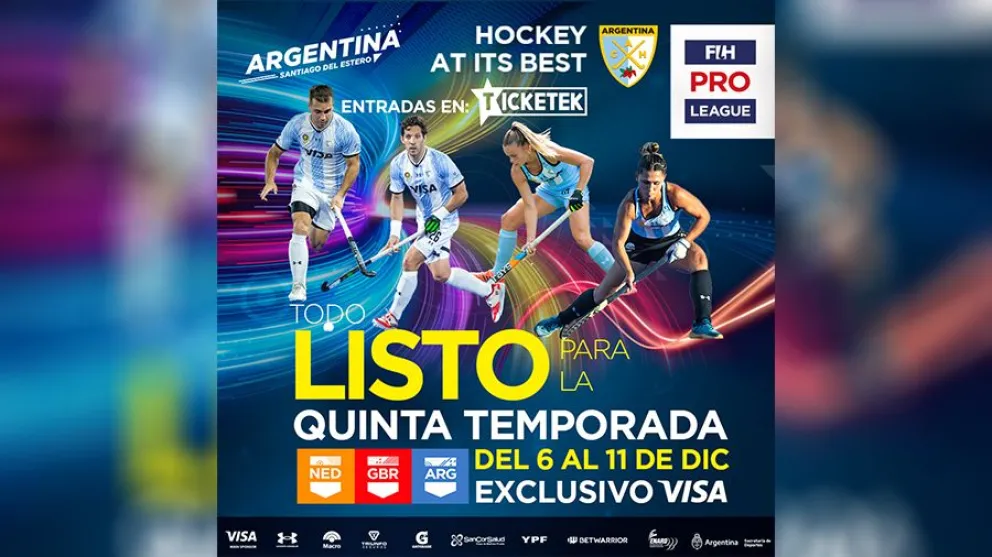 Leonas confirmadas para disputar el FIH PRO LEAGUE en Santiago del Estero