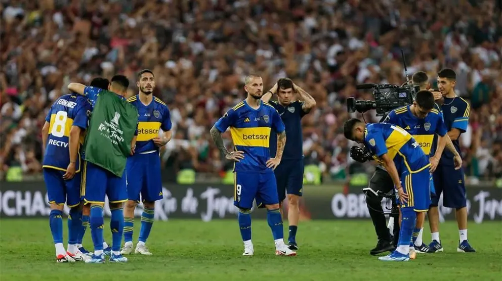 Boca no pudo con el poderío de Fluminense y perdió la final de la Copa Libertadores