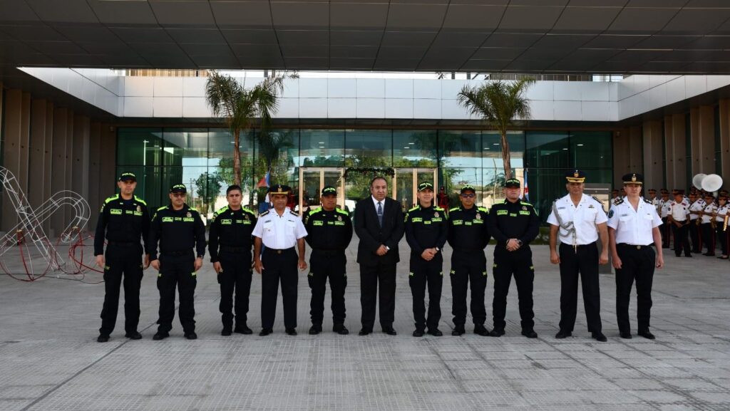 La Policía de la Provincia lleva adelante jornadas de intercambio con las Fuerzas de Seguridad de Colombia