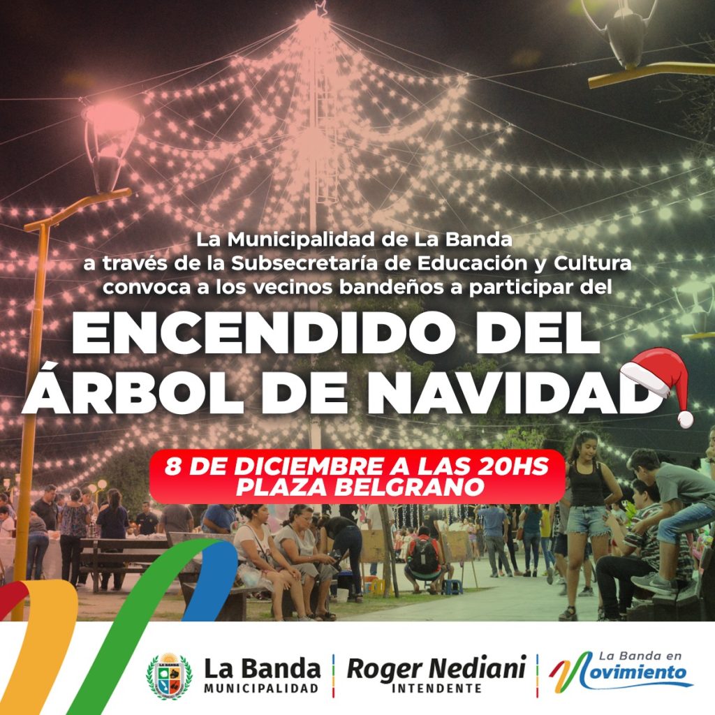 La Banda convoca a participar de la elección del mejor Papá Noel y Árbol Navideño sustentable