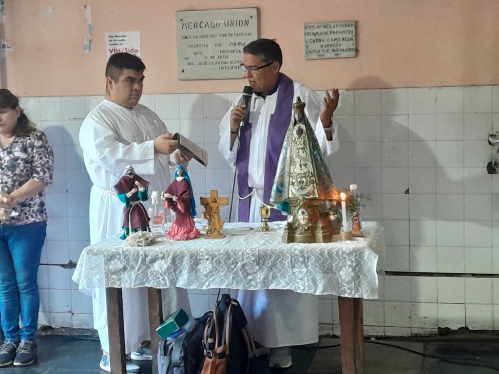 Celebración de la Eucaristía en honor a la Virgen del Valle reunió a numerosos fieles en La Banda