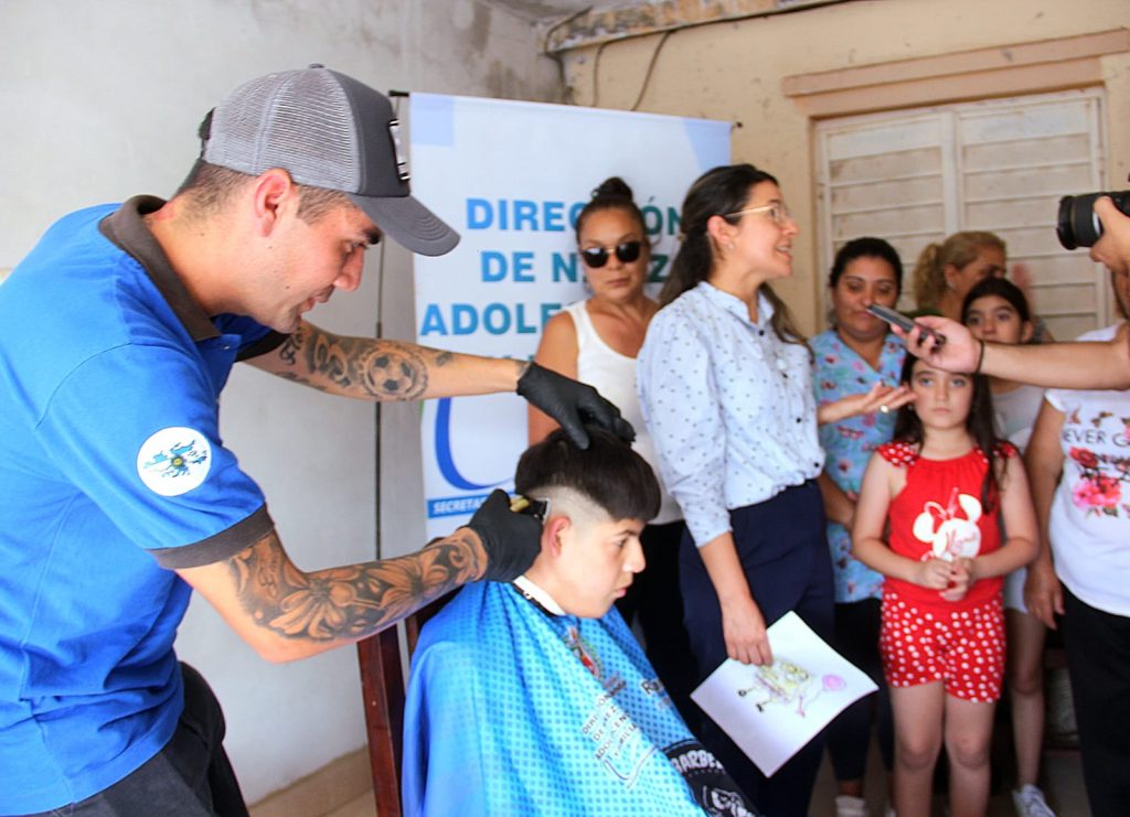 El proyecto Tijeritas llegó al barrio Central Argentino Nuevo