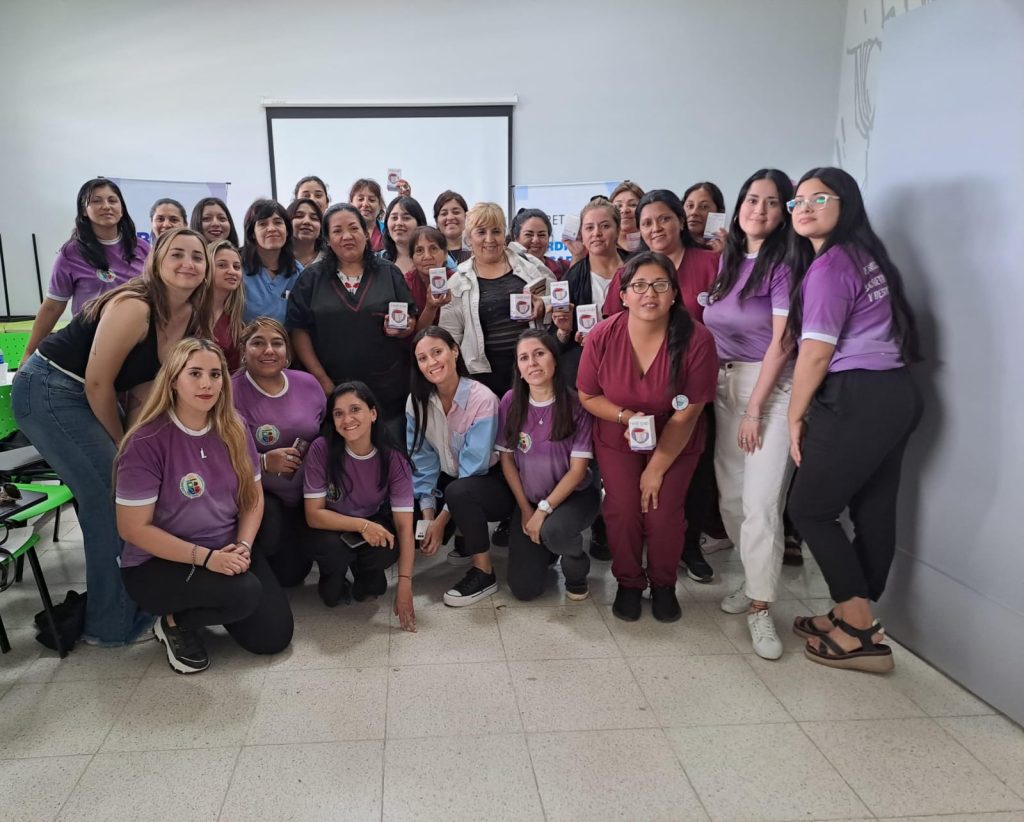 Se dictó un “Taller de Gestión Menstrual” destinado al personal de salud municipal