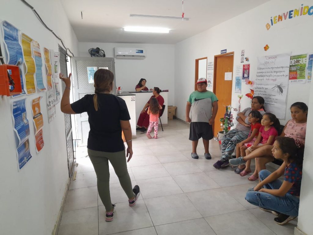 Personal de Salud brindó una charla sobre animales venenosos en el B° Avenida