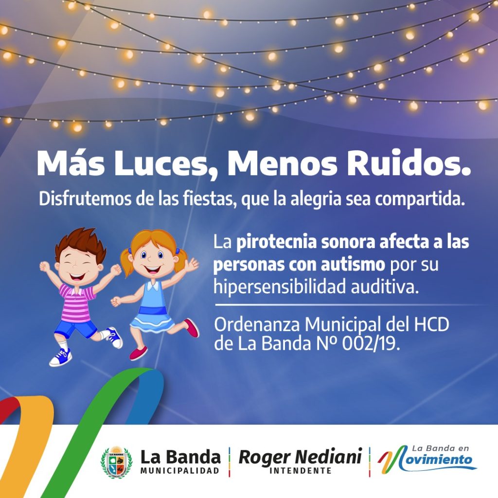 Positivo balance para la Campaña «Más Luces, Menos Ruidos» en La Banda