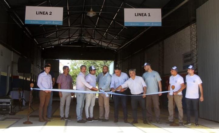 Nediani acompañó la inauguración de la planta de RTO en la ciudad de La Banda