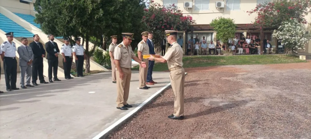 El subprefecto Julio César Loch asumió como jefe de la Prefectura Embalse Río Hondo