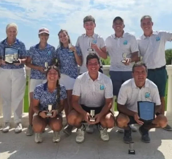 El equipo del Santiago del Estero Golf Club, campeón del Interfederativo