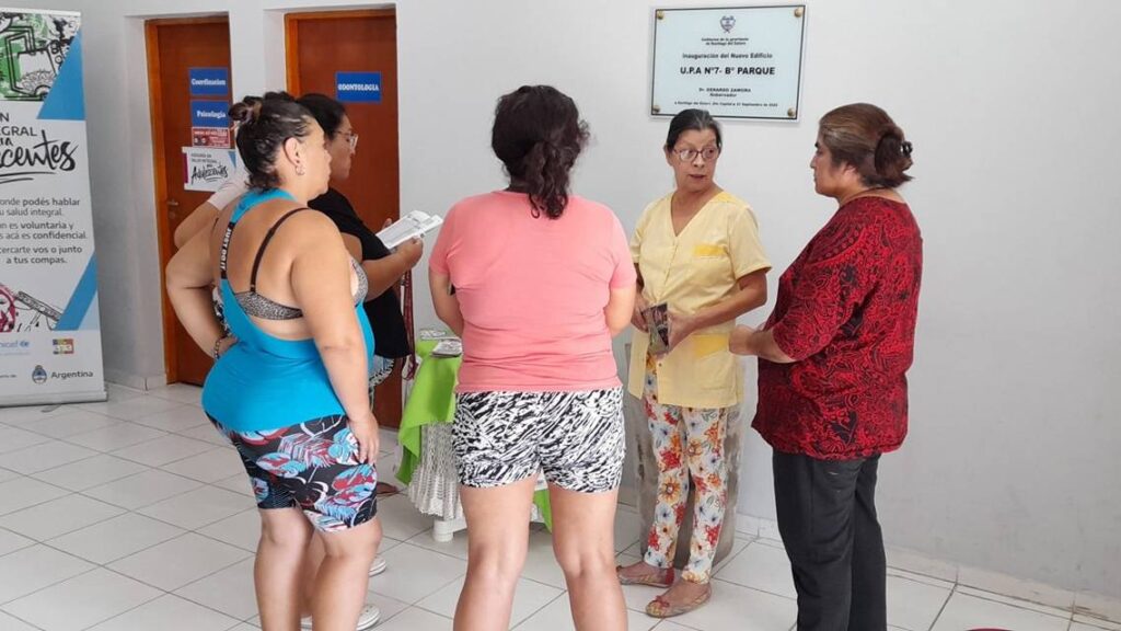 Operativos de parches mamarios para mujeres sin obra social en la UPA N°7 “Parque Aguirre”