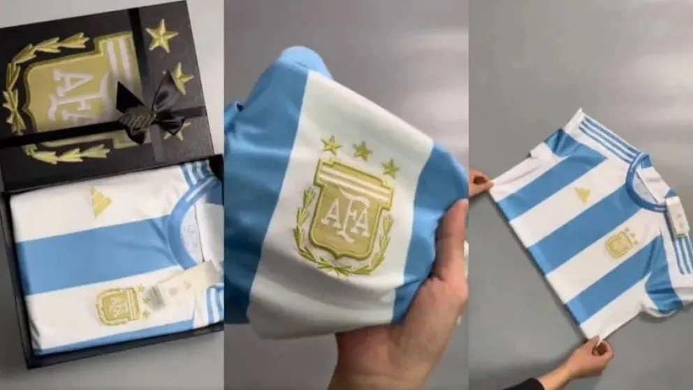 Filtraron la nueva camiseta de la Selección Argentina para la Copa América 2024