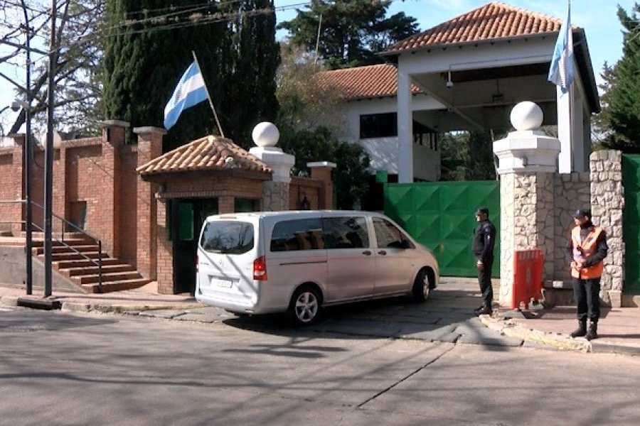 Milei fijó residencia en la Quinta presidencial de Olivos