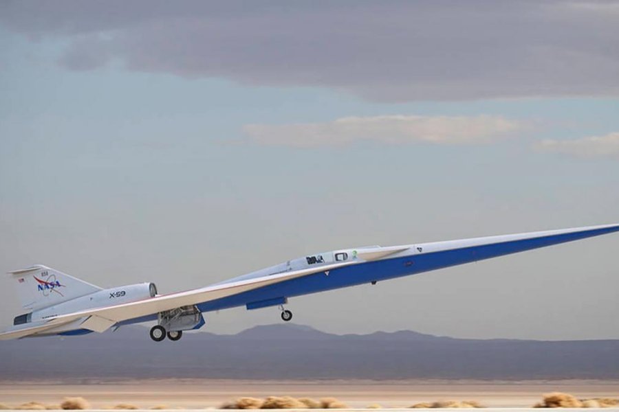 La NASA presentó un avión supersónico silencioso que sería «revolucionario»