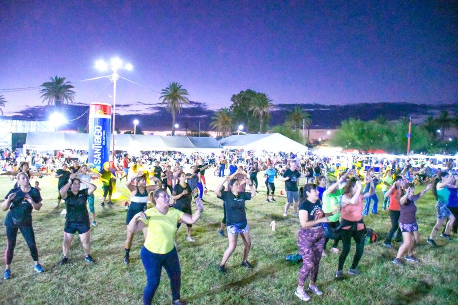 Volvieron las Plazas Saludables en puntos de Capital y La Banda