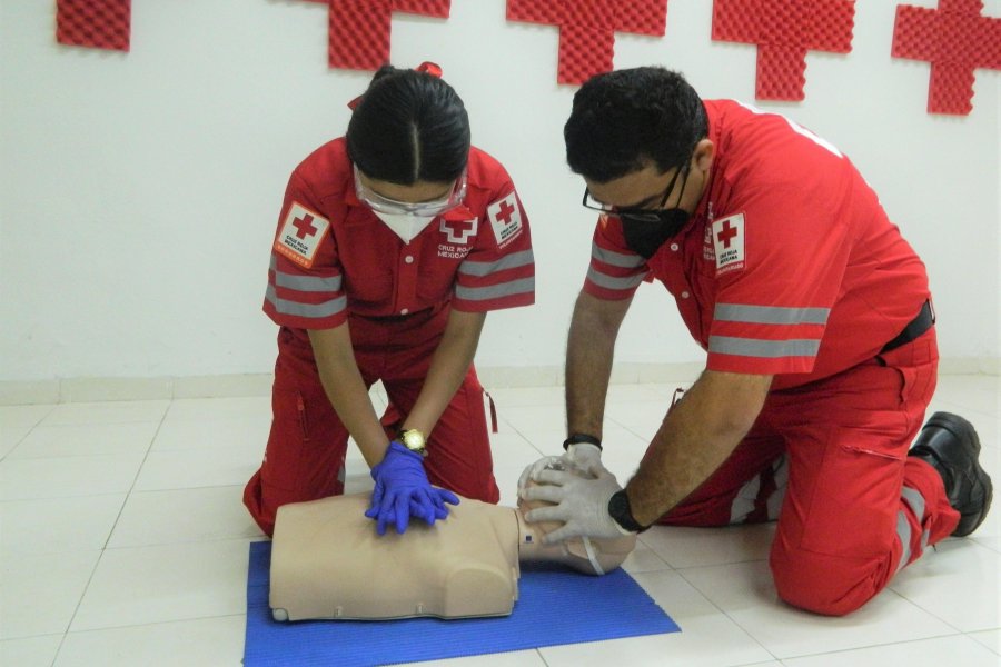 Cruz Roja anunció calendario de capacitaciones en primeros auxilios