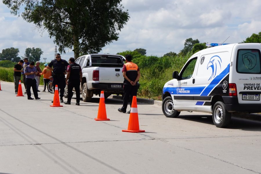 Alerta Banda recuperó camioneta robada tras peligrosa persecución