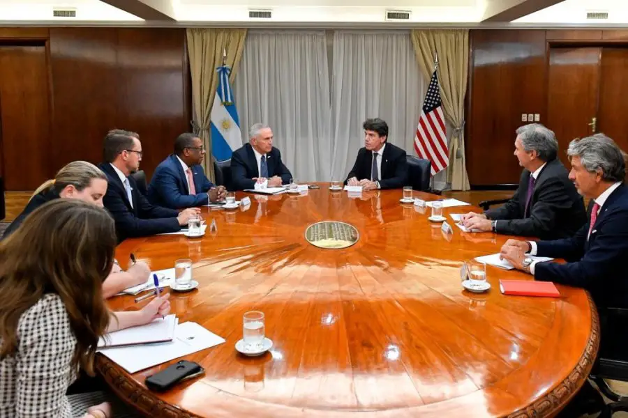 Posse se reunió con el subsecretario de Estado para Asuntos Hemisféricos de EE.UU.