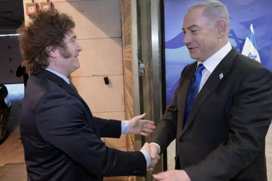 El Presidente se reunió con Netanyahu y este le agradeció su «firme apoyo» a Israel