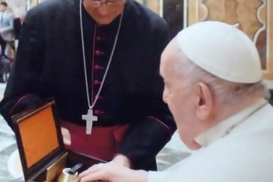 El obispo Corral dio detalles de su encuentro con el Papa