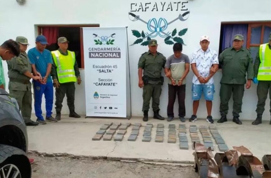 Desarticulan red de narcotráfico: 70 kilos de cocaína secuestrados y seis detenidos