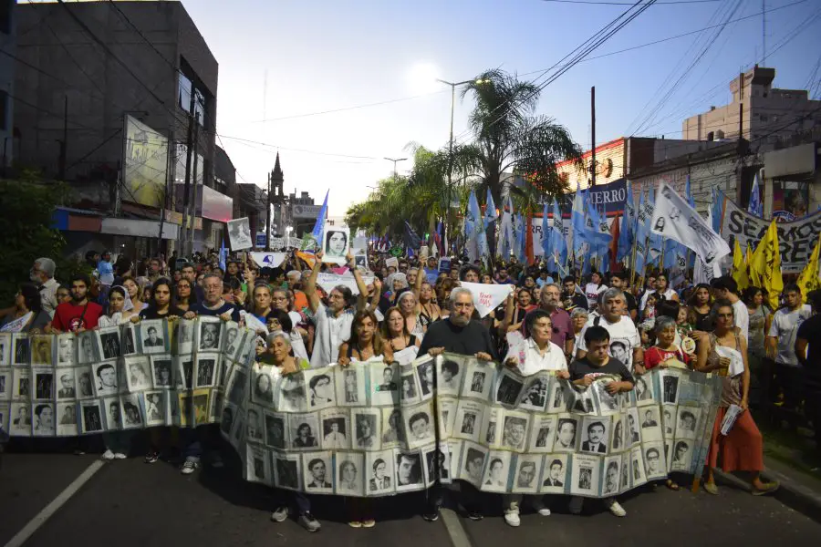 En Santiago se movilizaron en el marco del Día Nacional de la Memoria por la Verdad y la Justicia