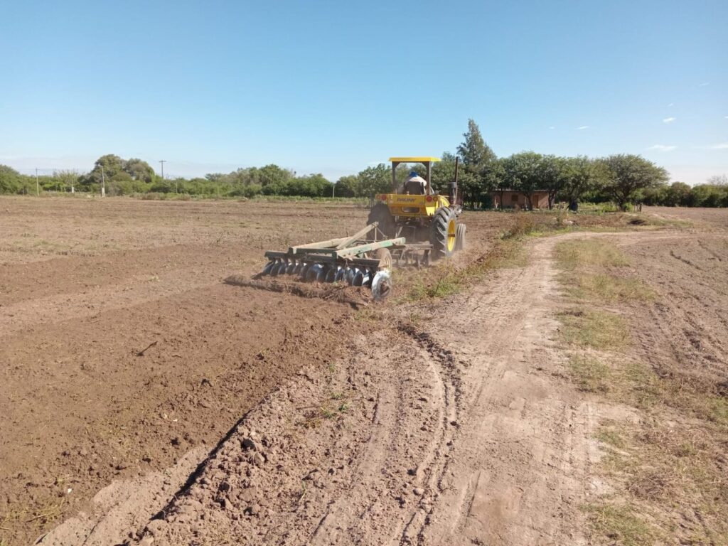 Clodomira logró duplicar la producción agrícola en la zona con el programa de hectáreas subsidiadas