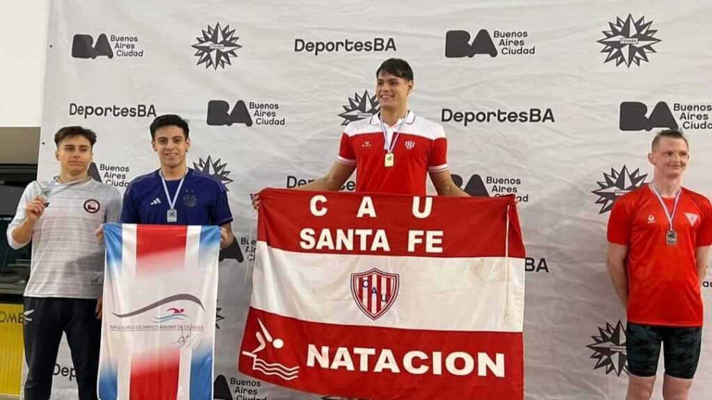 Excelente participación de nadadores santiagueños en competencias nacionales