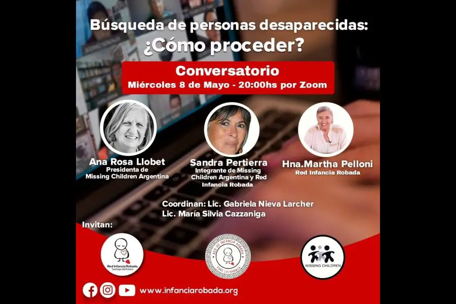 Conversatorio sobre búsqueda de personas desaparecidas y extraviadas