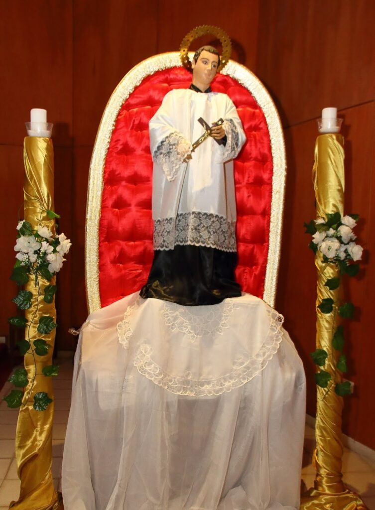 Festividad Patronal en honor a San Luis Gonzaga “Patrono Mundial de los Jóvenes y Estudiantes”