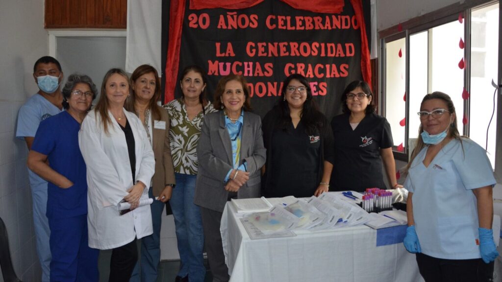 Conmemoran el Día Mundial del Donante de Sangre con una gran colecta