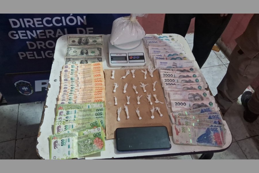 Secuestran más de 700 gramos de cocaína en el Bº Autonomía