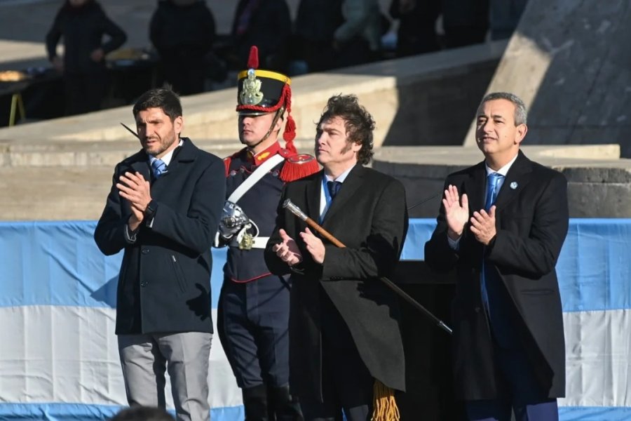 Milei recibe en Casa Rosada a Jaldo, Jalil, Sáenz y Sadir