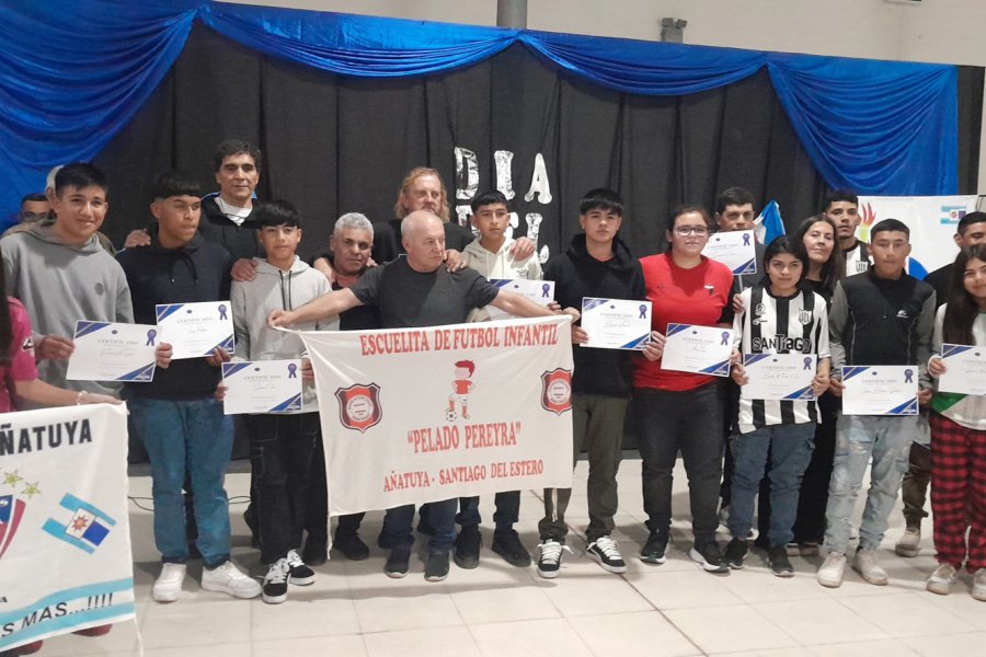 Añatuya: El intendente encabezó la celebración del Día del Futbolista