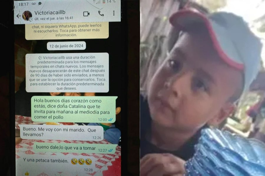 Caso Loan: se conoció el chat con el que la tía invitó a la exfuncionaria al almuerzo en la casa de la abuela