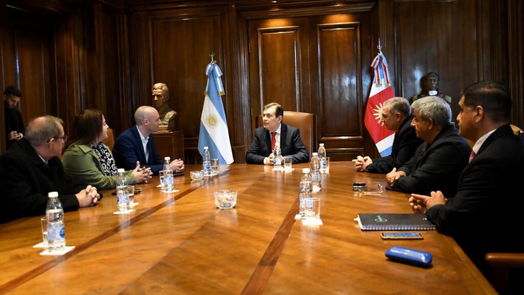 Gerardo Zamora recibió al Jefe de Gabinete del Partido de Escobar, Carlos Beto Ramil