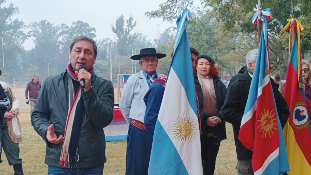 El vicegobernador asistió a la apertura del concurso de Asado a la Estaca “Madre de Ciudades”